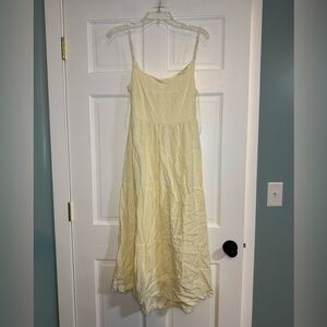 Endless Blu Boutique Tie Back Tiered Maxi Dress